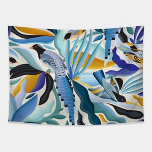 Tropical Birds / Exotic Nature Tapestry