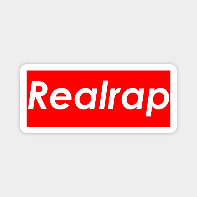 Realrap (Red) Magnet by Graograman