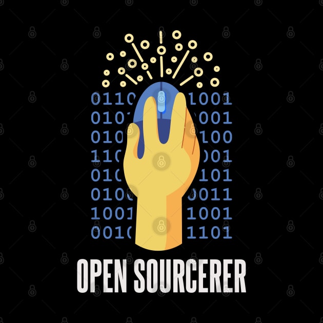 Funny Open Sourcerer - Programmer Coder Nerd by Shirtbubble