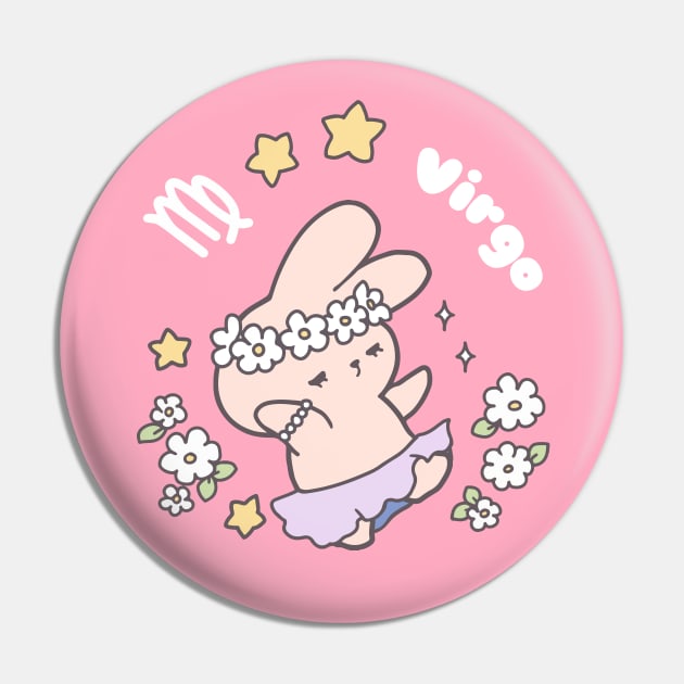 Virgo Loppi Tokki Bunny Zodiac Series Pin by LoppiTokki