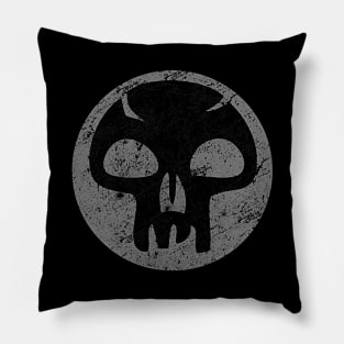 Black-Mana-Logo-Magic-The-Gathering Pillow