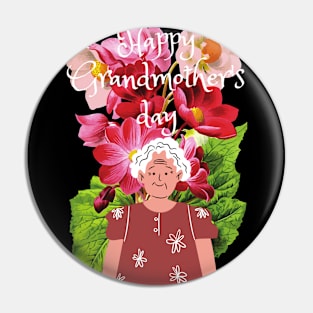 Happy Grandmother's day Pin