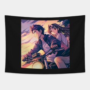 Rider and Beauty Tapestry