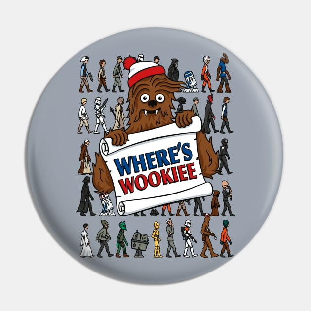 Where's Wookiee Pin by DoodleDojo