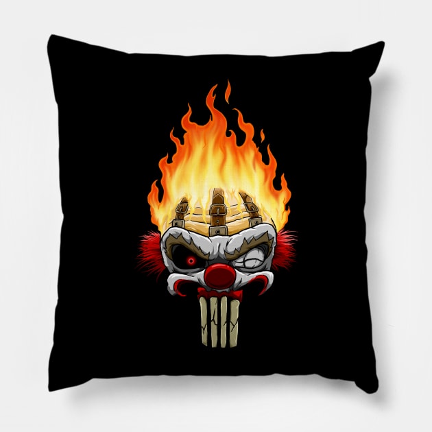 Twisted Tooth Pillow by sk8rDan