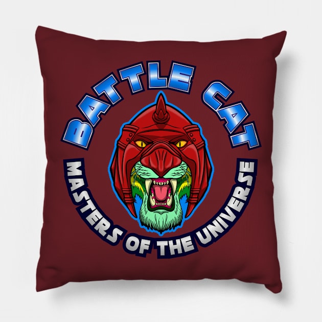 Battle Cat Masters of the U Pillow by UrielGzl