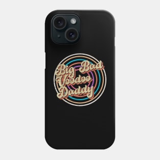 vintage circle line color Big Bad Voodoo Daddy Phone Case