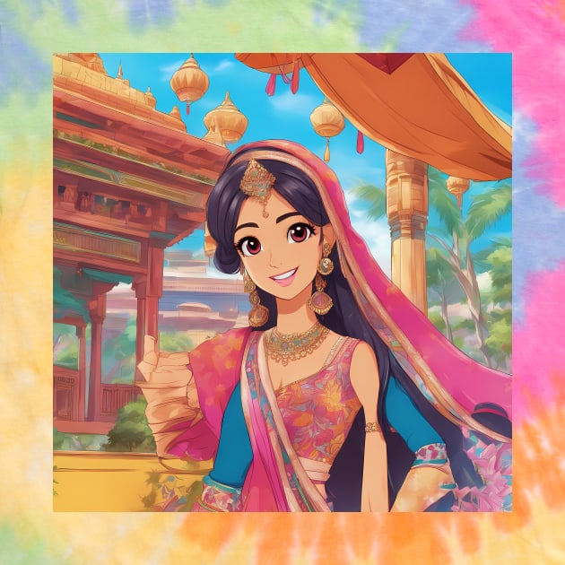 Indian collection of stylish by animegirlnft