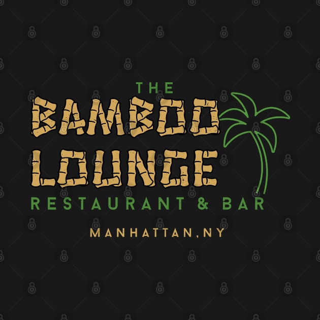 The Bamboo Lounge Restaurant & Bar - modern vintage logo by BodinStreet