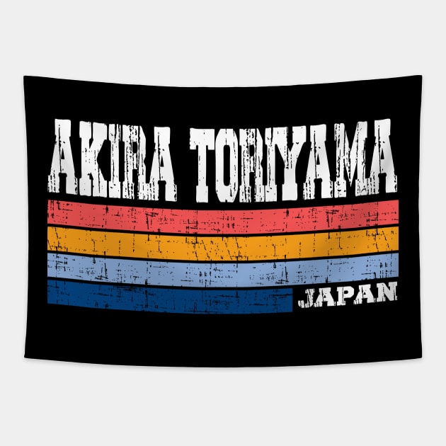 Akira Toriyama // Retro Style Tapestry by metodemenulis