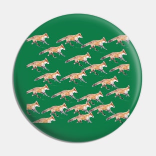 Fox Galore Pin