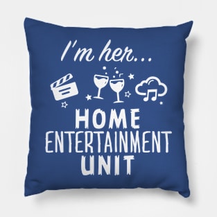 Home entertainment unit Pillow