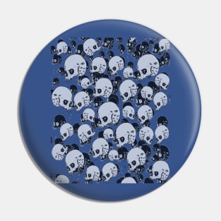 Skull Doodle Pin