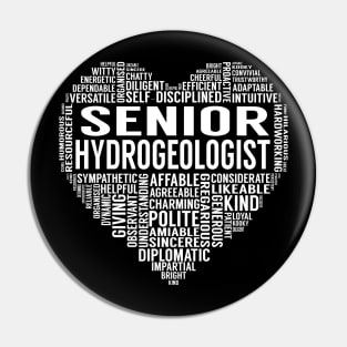 Senior Hydrogeologist Heart Pin