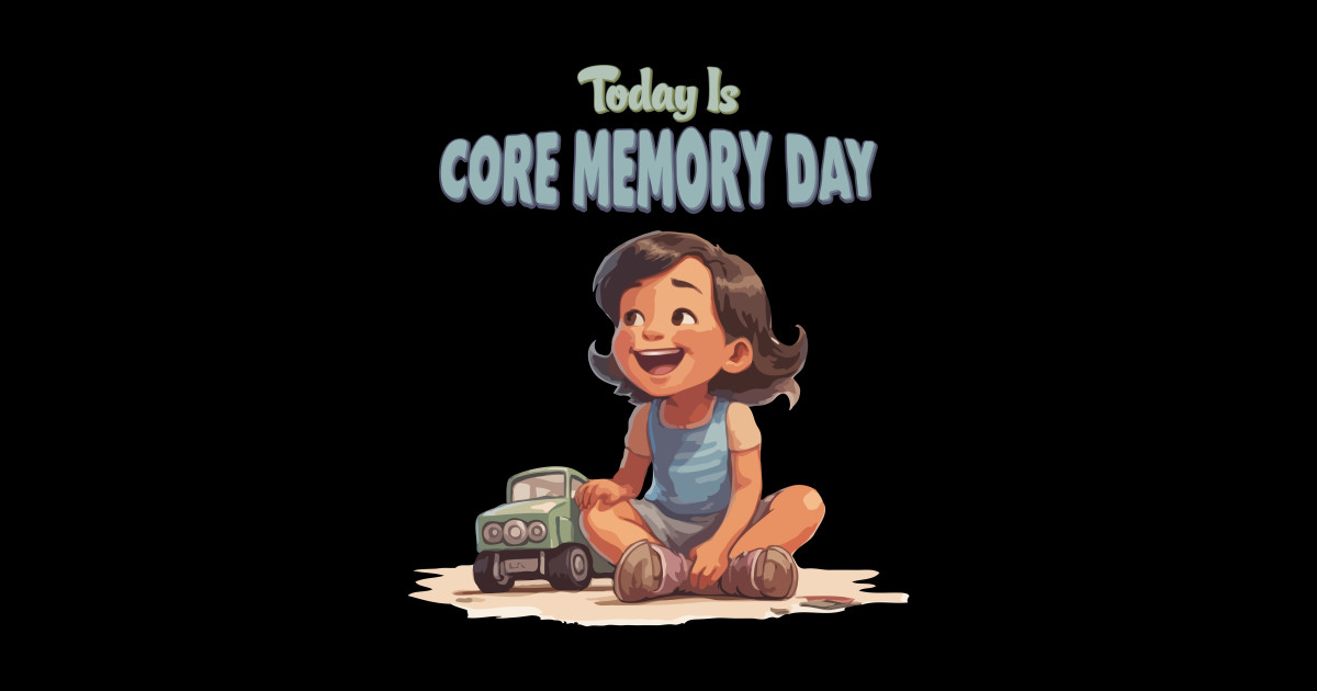 Just Today is Core Memory Day - Happy Childhood Child Girl Summer ...