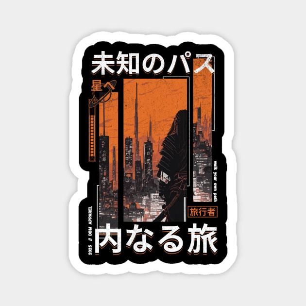 Walk Your Own Path I Magnet by Designed By Marty
