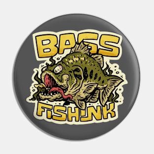 BASS FISHINK Pin