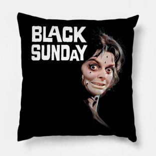 Barbara Steele in Black Sunday Pillow