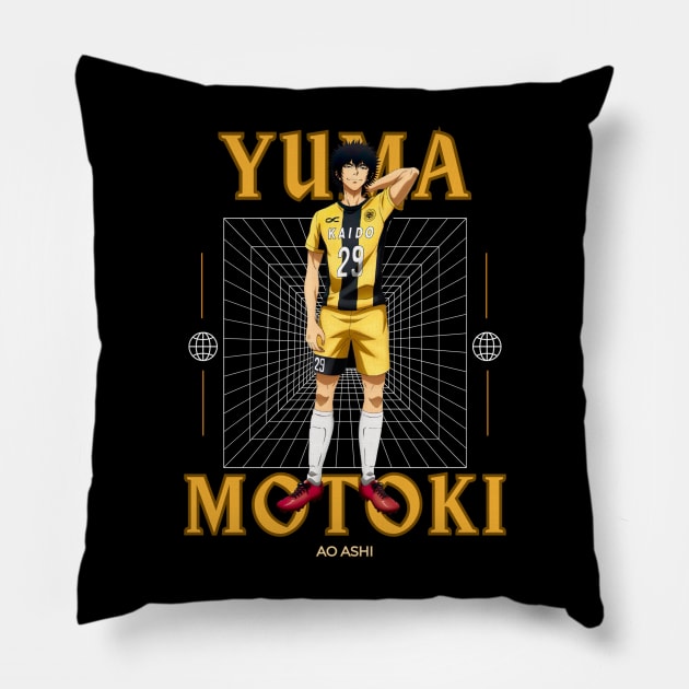 Yuma Motoki Pillow by AssoDesign