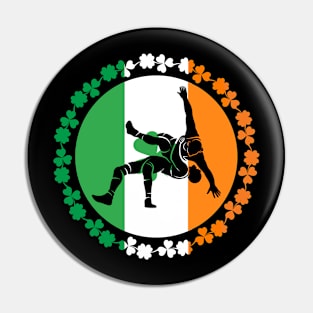 Capoeira Ireland Flag St. Patrick's Day Pin