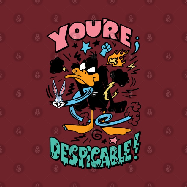 Daffy Duck Cartoon Character by funNkey