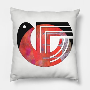 Graphic Bird Pillow