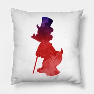 Duck Inspired Silhouette Pillow