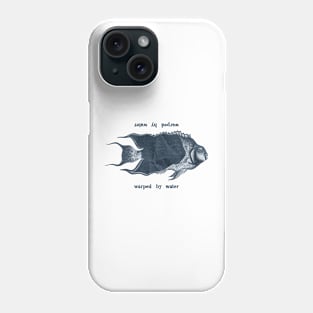 warped by water Phone Case