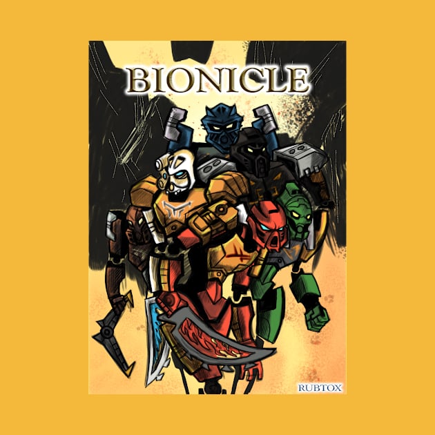 Bionicle Comic Cover 1 by Rubtox