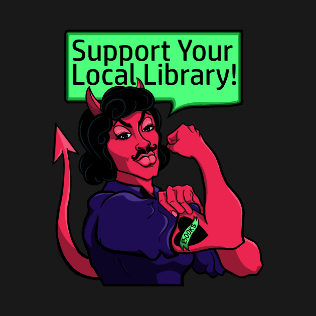 Dewey Demonica wants YOU to fight censorship! by AKA Wally