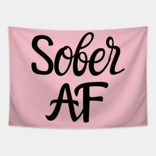 Sober AF Alcoholic Addict Recovery Tapestry