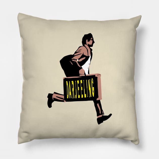 Darjeeling Run Pillow by bernatc