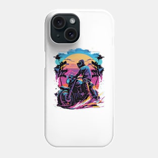 motorcycle ride Phone Case