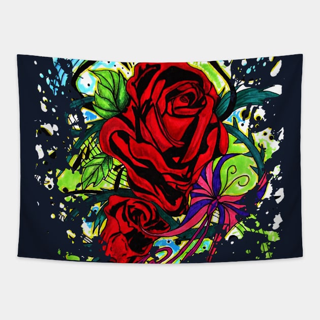 Rose Tapestry by adamzworld