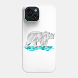 Low PolyBear Phone Case