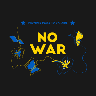 Ukraine Support No War Peace T-Shirt