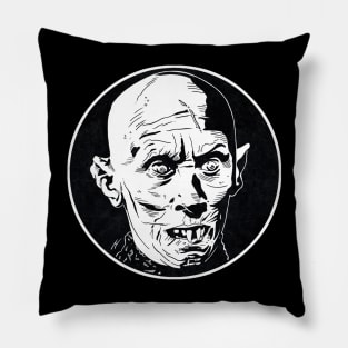 KURT BARLOW - Salem's Lot (Circle Black and White) Pillow