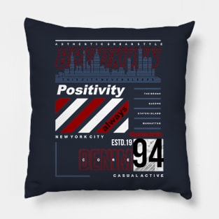 Brooklyn Urban Style Pillow