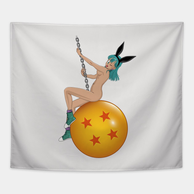 Bunny Ball Uncensored Variant Dragon Ball Z Tapestry