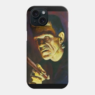 Holy Smoke! Frankenstein loves a Cigar Phone Case