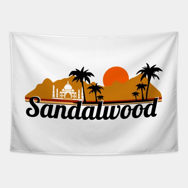 Sandalwood Movies Tapestry by panco