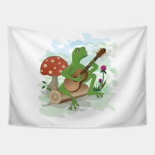 Frog Seranade Tapestry