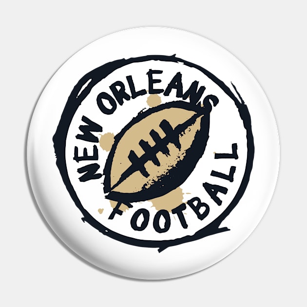 New Orleans Football 01 Pin by Very Simple Graph