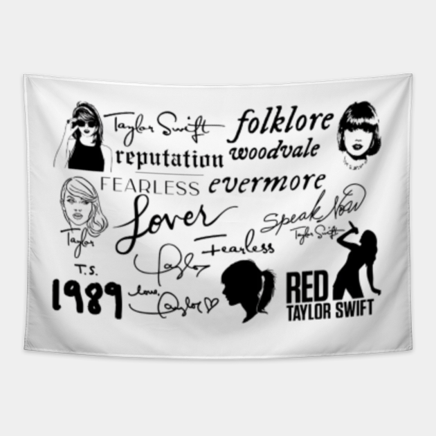 Taylor Swift Eras Tour - Taylor Swift - Tapestry  TeePublic