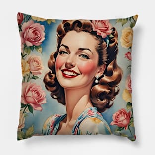 Vintage Mother's Day Pillow
