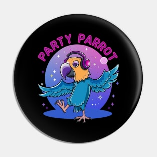 Party parrot Pin