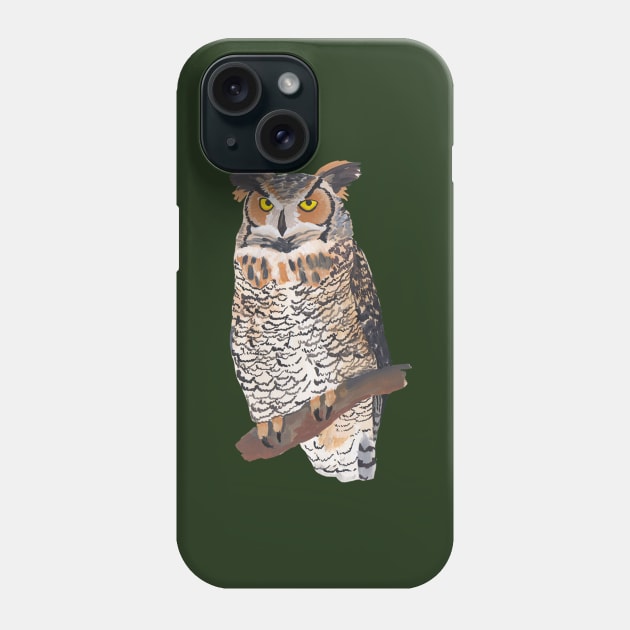 Owl Phone Case by Das Brooklyn