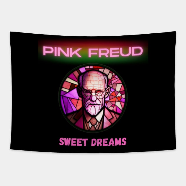 PINK FREUD, sweet dreams Tapestry by Pattyld