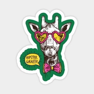 HIPSTER GIRAFFE Magnet