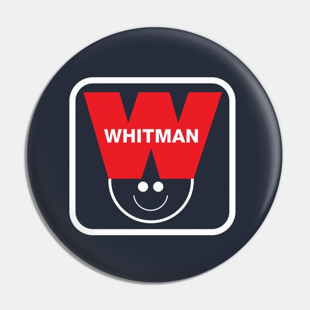 Whitman Logo - Dark Pin by Chewbaccadoll